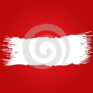 Grunge banner. Vector illustration.