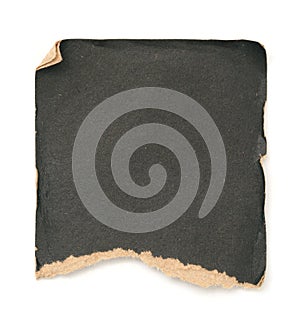 Grunge black paper