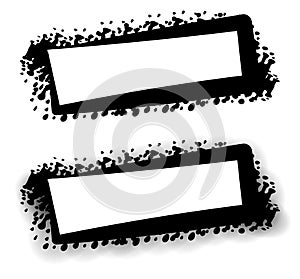 Grunge Black Web Page Logo