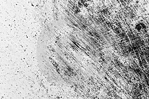 Grunge Black and White Distress Texture . Scratch Texture . Dirt photo