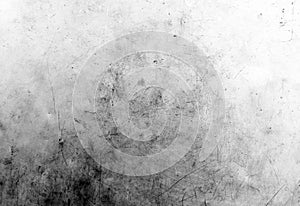 Grunge Black and White Distress Texture . Scratch Texture . Dirty Texture . Wall Background photo