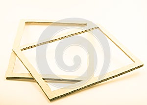 Grunge blank paper frames