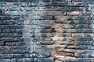 Grunge brick wall, abstract background.