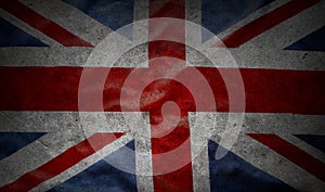 Grunge British flag
