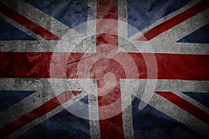 Grunge British flag