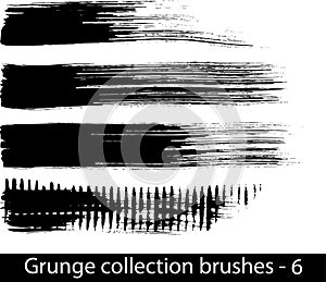 Grunge brushes line