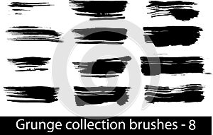 Grunge brushes line