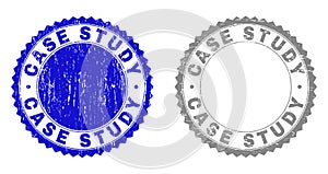 Grunge CASE STUDY Textured Stamp Seals