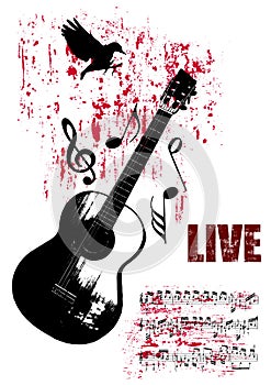 Grunge Concert Poster
