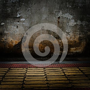 Grunge concrete wall