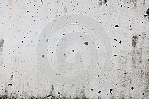 Grunge concrete white wall and floor as background texture. Cons