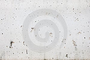 Grunge concrete white wall and floor as background texture. Cons