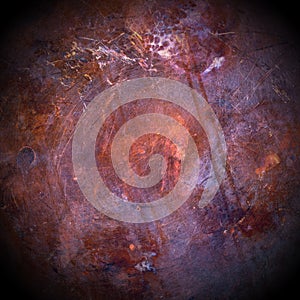 Grunge Copper Background