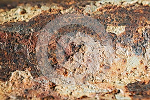 Grunge corrode rust iron oxidized metal textured background