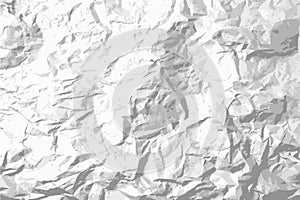 Grunge crumpled paper vector background