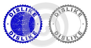 Grunge DISLIKE Textured Stamp Seals