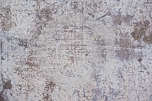 Grunge dust and scratched metal background texture