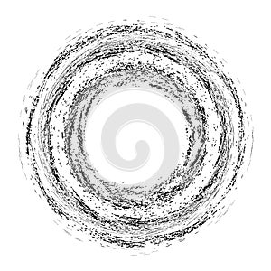 Grunge elements round