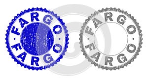 Grunge FARGO Scratched Watermarks