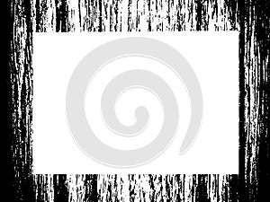 Grunge frame and border. Black and white grunge. Distress overlay texture. Dust and rough dirty wall background. Distress illustra