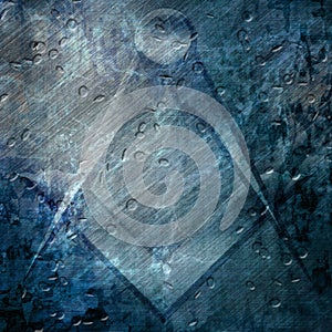 Grunge freemason symbol photo