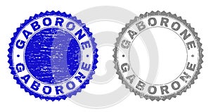 Grunge GABORONE Scratched Stamp Seals