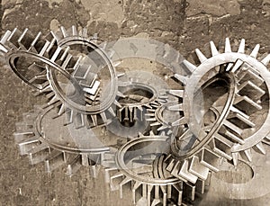 Grunge gears