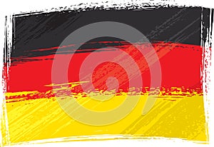 Grunge Germany flag