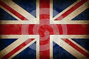 Grunge Great Britain Flag