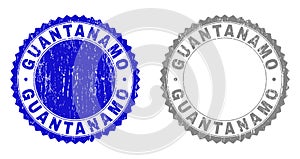 Grunge GUANTANAMO Textured Stamp Seals