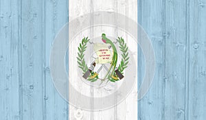 Grunge guatemala flag