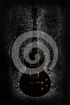 Grunge guitar background