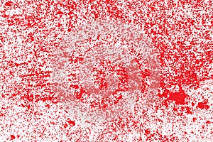 Grunge Halloween red background with blood splats