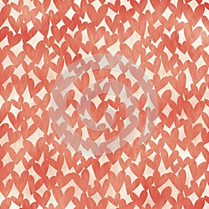 Grunge Hearts Pattern