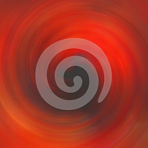 Grunge hot orange red fire vortex or whirl effect and lens, spiral circle wave with abstract swirl
