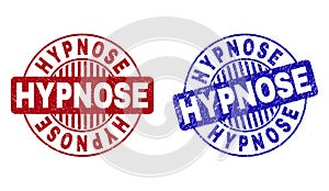 Grunge HYPNOSE Scratched Round Watermarks