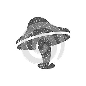 Grunge icon - Mushroom
