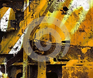 Grunge Industrial Art Background