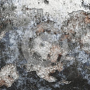Grunge iron plate. Industrial metal background. 3d rendering