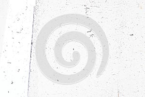 White shabby wall, grunge texture, background