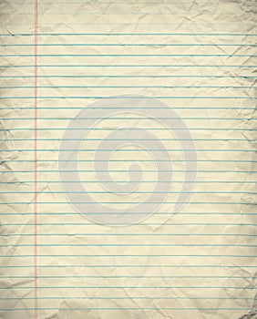 Grunge Lined Paper