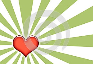 Grunge Love Abstract Pattern Background