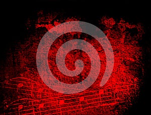 Grunge melody textures and backgrounds