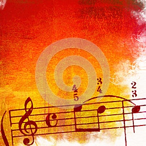 Grunge melody textures and backgrounds