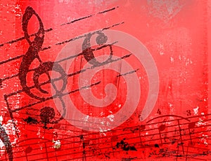 Grunge melody textures and backgrounds