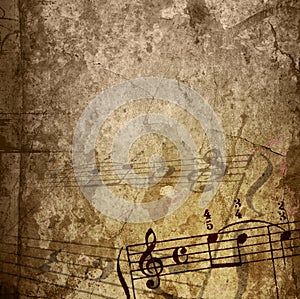 Grunge melody textures and backgrounds photo