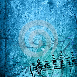 Grunge melody textures and backgrounds