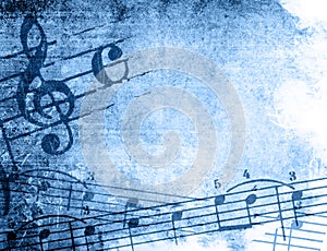 Grunge melody textures and backgrounds