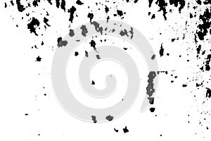 Grunge metal and dust scratch black and white texture background