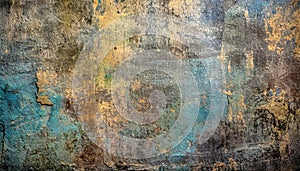 grunge metallic surface with rusty patterns, showcasing a weathered and textured abstract background in various colors for a
